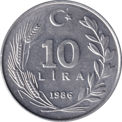 10 lira - Turquie