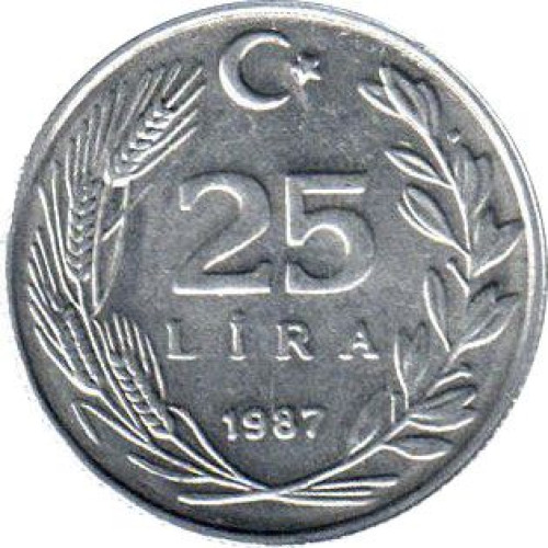 25 lira - Turquie