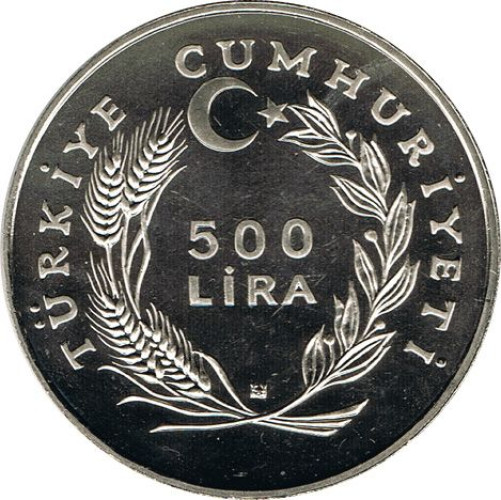 500 lira - Turquie