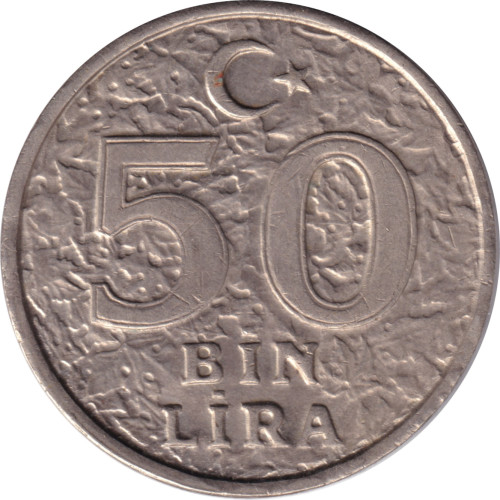 50 bin lira - Turquie