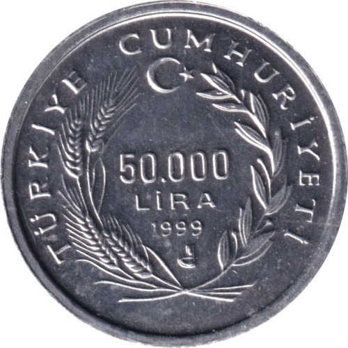 50000 lira - Turquie