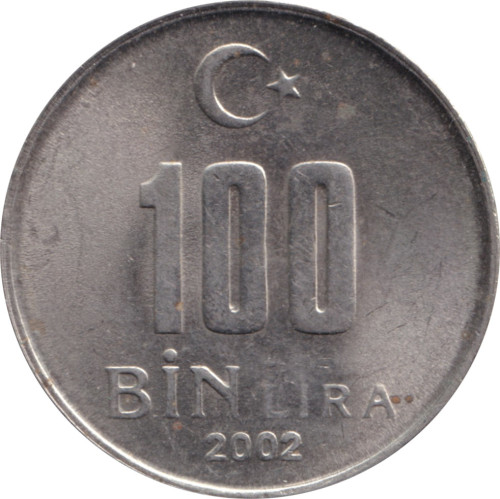 100 bin lira - Turquie