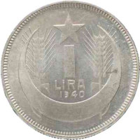 1 lira - Turkey