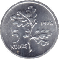 5 kurus - Turquie