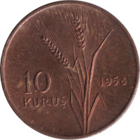 10 kurus - Turquie