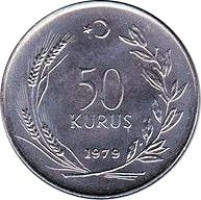 50 kurus - Turquie