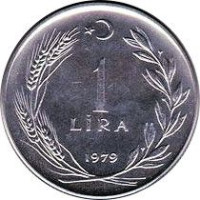 1 lira - Turquie