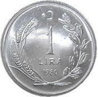 1 lira - Turquie