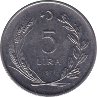 5 lira - Turkey