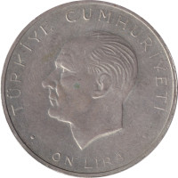 10 lira - Turquie