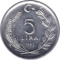 5 lira - Turquie