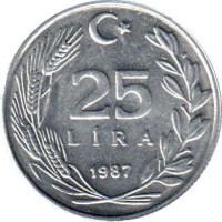 25 lira - Turkey