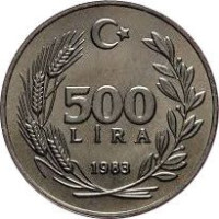 500 lira - Turquie