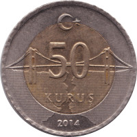 50 kurus - Turquie