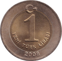 1 lira - Turquie