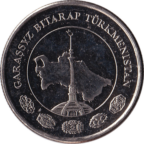 2 tenge - Turkménistan