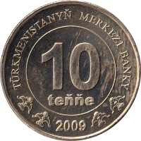 10 tenge - Turkmenistan