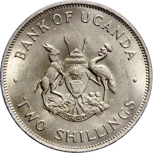 2 shillings - Uganda