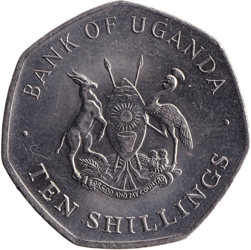 10 shillings - Uganda