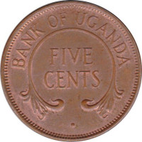 5 cents - Uganda