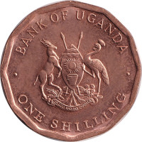 1 shilling - Ouganda