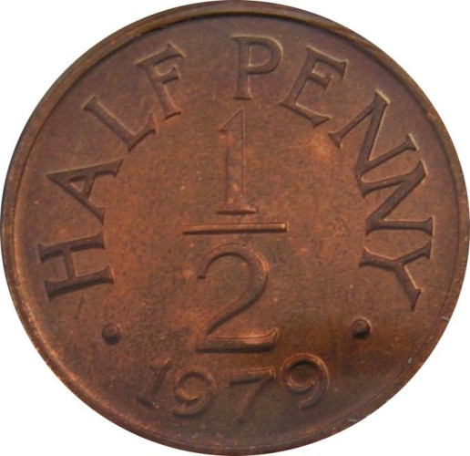 1/2 penny - Royaume-Uni