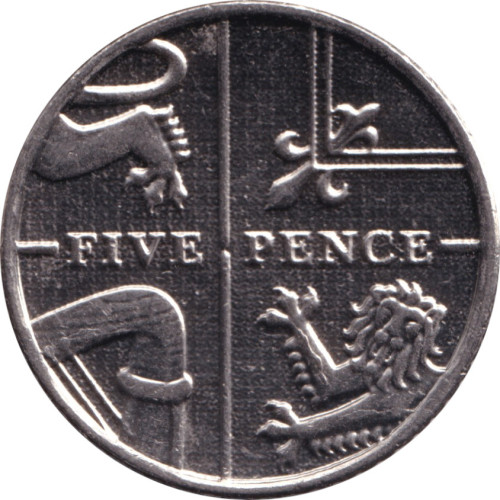 5 pence - Royaume-Uni