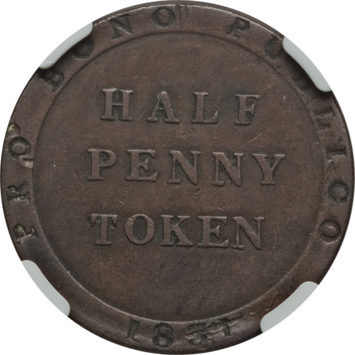 1/2 penny - Royaume-Uni