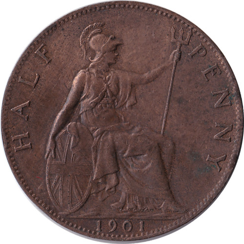 1/2 penny - Royaume-Uni