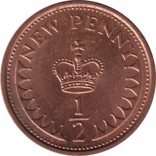 1/2 penny - Royaume-Uni