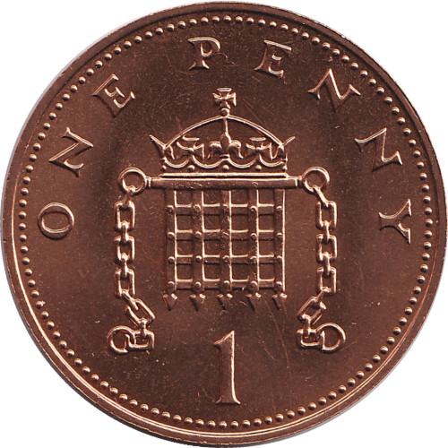 1 penny - Royaume-Uni