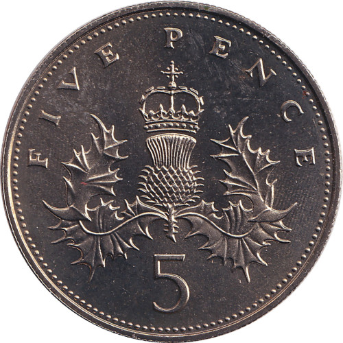 5 pence - Royaume-Uni