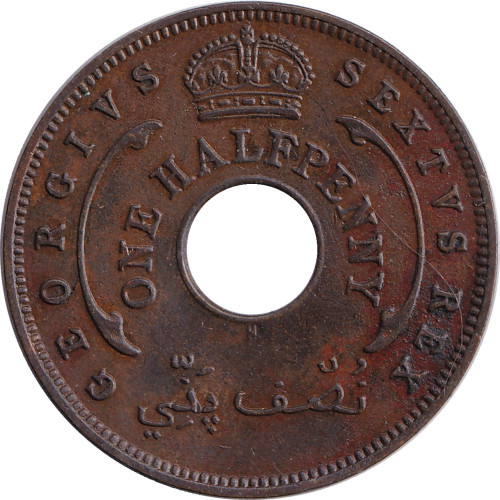 1/2 penny - Royaume-Uni