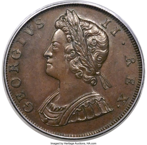 1/2 penny - Royaume-Uni