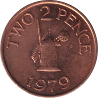 2 pence - Royaume-Uni