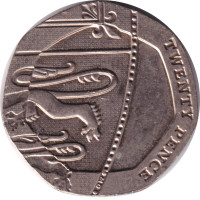 20 pence - Royaume-Uni