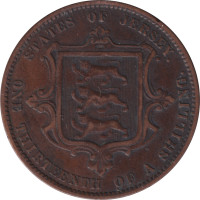 1/13 shilling - Royaume-Uni