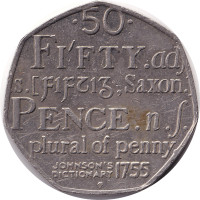 50 pence - Royaume-Uni