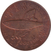 1/2 penny - Royaume-Uni