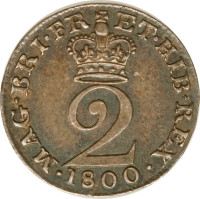 2 pence - Royaume-Uni