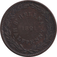 1/2 penny - Royaume-Uni