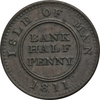 1/2 penny - Royaume-Uni