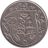 5 pence - Royaume-Uni