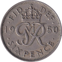 6 pence - United Kingdom