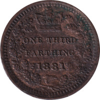 1/3 farthing - United Kingdom