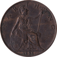 1 farthing - United Kingdom