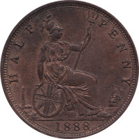 1/2 penny - United Kingdom