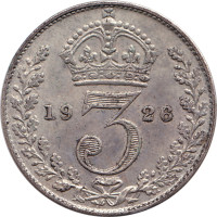 3 pence - Royaume-Uni