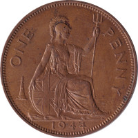 1 penny - Royaume-Uni