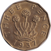 3 pence - Royaume-Uni